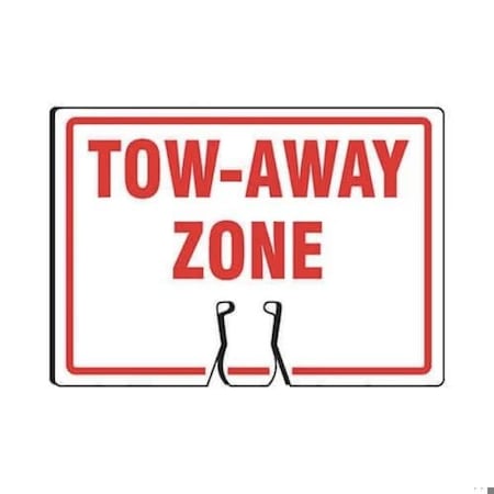 Accuform Traffic Cone Top Warning Sign FBC739